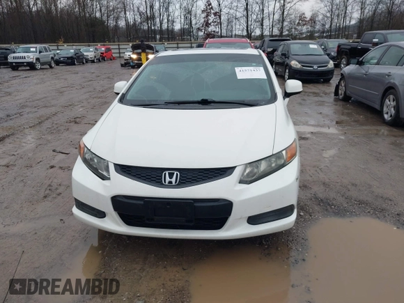 2012 Honda Civic Cpe EX-L with VIN 2HGFG3B09CH502883, listed as a IAAI auction lot 41571437 with 187,046 mi miles. Bid and sale history available at carsss.com. Image 12.