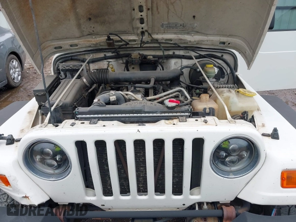 2003 Jeep Wrangler Sport with VIN 1J4FA49S43P362339, listed as a IAAI auction lot 41452901 with 208,128 mi miles and . Bid and sale history available at DreamBid. Image 10.