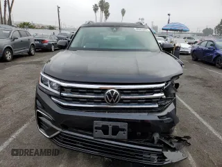 2022 Volkswagen Atlas 3.6L V6 SEL R-Line with VIN 1V2AR2CAXNC558551, listed as a Copart auction lot 86841944 with 31,464 mi miles and Salvage Title. Bid and sale history available at carsss.com. Image 5.