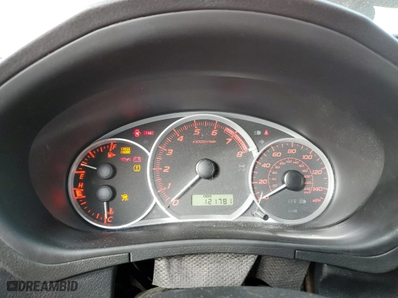 2011 Subaru Impreza Sedan WRX WRX with VIN JF1GV7E6XBG521328, listed as a Copart auction lot 80783664 with 121,781 mi miles and Salvage Title. Bid and sale history available at carsss.com. Image 9.