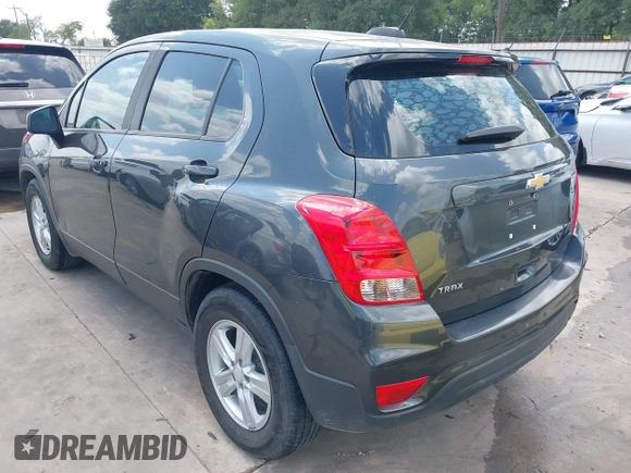 2020 Chevrolet Trax LS with VIN 3GNCJKSB5LL248117, listed as a IAAI auction lot 42390108 with 111,852 mi miles and . Bid and sale history available at DreamBid. Image 3.