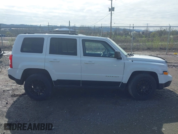 2017 Jeep Patriot 75th Anniversary with VIN 1C4NJRBB4HD138604, listed as a IAAI auction lot 41964927 with 96,035 mi miles and . Bid and sale history available at carsss.com. Image 14.