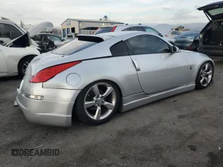 2006 Nissan 350Z Touring with VIN JN1AZ34D86M312967, listed as a Copart auction lot 41336695 with 193,652 mi miles and Salvage Title. Bid and sale history available at carsss.com. Image 3.