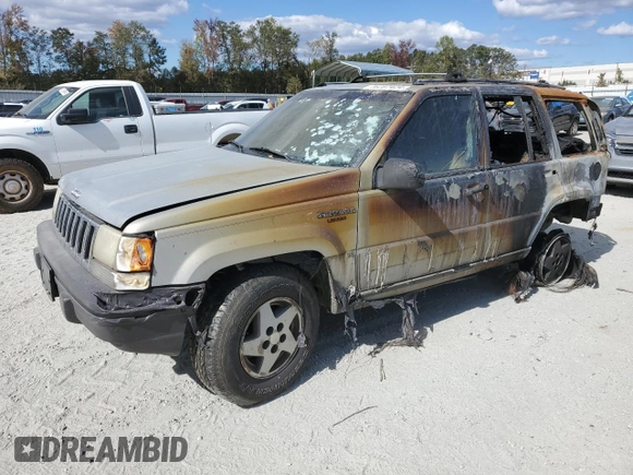 1994 Jeep Grand Cherokee Laredo with VIN 1J4GZ58S0RC357210, listed as a Copart auction lot 78272254 with 0 mi miles and Salvage Title. Bid and sale history available at carsss.com. Image 1.