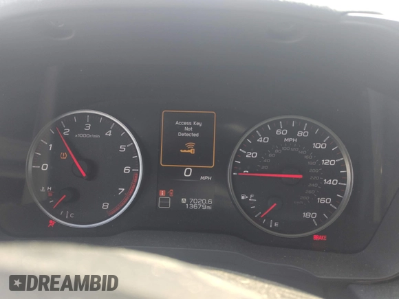2022 Subaru WRX Limited с VIN JF1VBAL64N9008052, выставлен на аукционе IAAI как лот 42586559 с пробегом 13 679 миль миль и . История ставок и продаж доступна на DreamBid. Изображение 7.