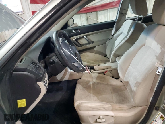 2009 Subaru Legacy Special z VIN 4S3BL616997228766, wystawiony jako Copart lot #48856675 z przebiegiem 119 600 mil mil oraz Szkoda całkowita • Salvage title. Historia ofert i sprzedaży dostępna na DreamBid. Obrazek 7.