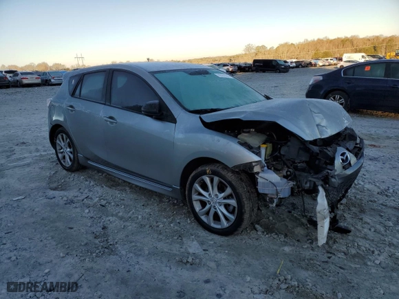 2010 Mazda Mazda3 s Sport with VIN JM1BL1H67A1317705, listed as a Copart auction lot 89244465 with 184,081 mi miles and Salvage Title. Bid and sale history available at carsss.com. Image 4.