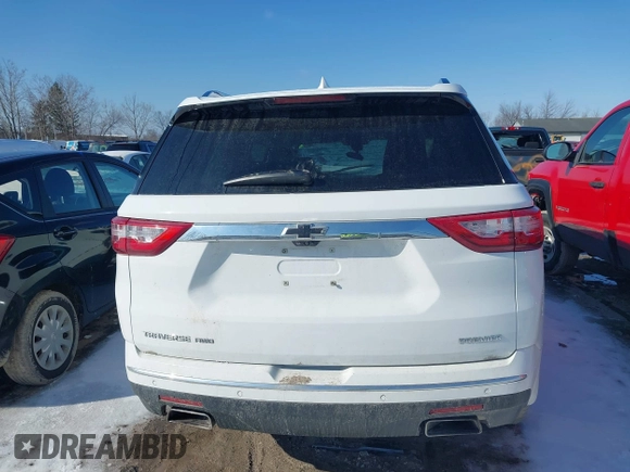 2020 Chevrolet Traverse Premier with VIN 1GNEVKKW3LJ253520, listed as a IAAI auction lot 41523545 with 71,292 mi miles. Bid and sale history available at carsss.com. Image 17.