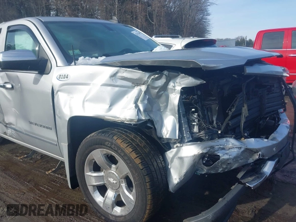 2018 Chevrolet Silverado 1500 LTZ with VIN 3GCUKSECXJG536316, listed as a IAAI auction lot 41432469 with 127,276 mi miles. Bid and sale history available at carsss.com. Image 6.
