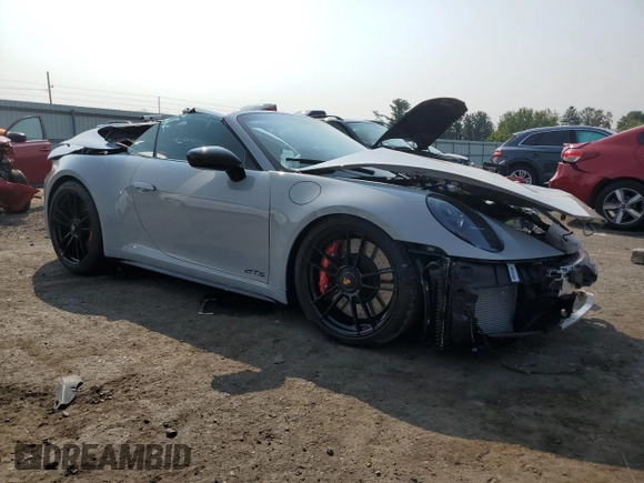 2024 Porsche 911 Carrera S with VIN WP0CB2A93RS245845, listed as a Copart auction lot 67671974 with 333 mi miles and Salvage Title. Bid and sale history available at carsss.com. Image 4.