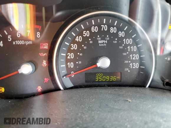 2011 Kia Sedona LX with VIN KNDMG4C72C6427193, listed as a Copart auction lot 75255274 with 350,936 mi miles and Salvage Title. Bid and sale history available at carsss.com. Image 9.