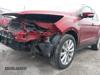 2017 Ford Escape Titanium with VIN 1FMCU9J95HUA48807, listed as a IAAI auction lot 41522636 with 218,342 mi miles. Bid and sale history available at carsss.com. Image 17.