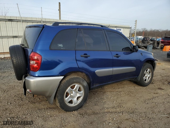 2005 Toyota RAV4 with VIN JTEGD20V350083291, listed as a Copart auction lot 48692405 with 194,232 mi miles and Salvage Title. Bid and sale history available at carsss.com. Image 3.