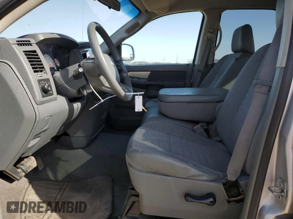 2008 Dodge 1500 ST with VIN 1D7HU18248J226766, listed as a Copart auction lot 52547185 with 172,532 mi miles and Salvage Title. Bid and sale history available at DreamBid. Image 7.