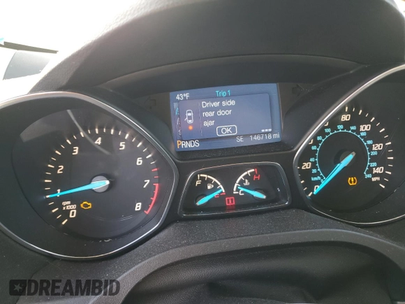 2013 Ford Escape SE with VIN 1FMCU0GXXDUC91959, listed as a Copart auction lot 51189605 with 146,718 mi miles and Clean Title. Bid and sale history available at carsss.com. Image 9.