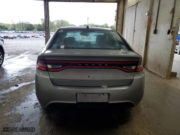 2015 Dodge Dart SE with VIN 1C3CDFAA0FD277507, listed as a Copart auction lot 51863745 with 100,837 mi miles and Salvage Title. Bid and sale history available at carsss.com. Image 6.