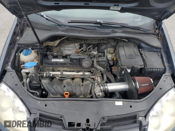 2009 Volkswagen Jetta SE with VIN 3VWRZ71K59M055735, listed as a Copart auction lot 60202485 with 160,196 mi miles and Salvage title. Bid and sale history available at DreamBid. Image 11.