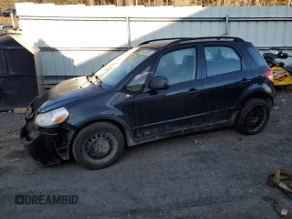 2009 Suzuki SX4 with VIN JS2YB413595100839, listed as a Copart auction lot 86605484 with 0 mi miles and Non Repairable. Bid and sale history available at carsss.com. Image 1.