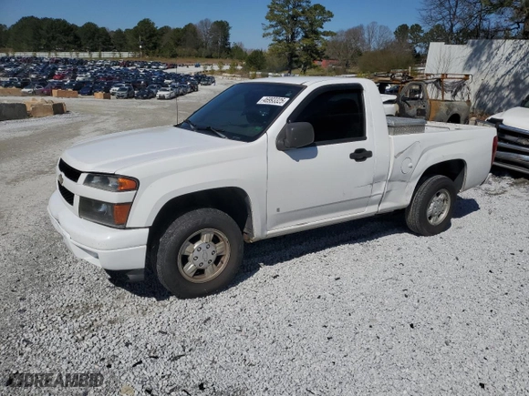 2007 Chevrolet Colorado Work Truck with VIN 1GCCS149078204797, listed as a Copart auction lot 46993325 with 271,828 mi miles and Salvage Title. Bid and sale history available at carsss.com. Image 1.