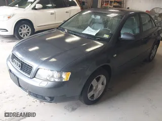 2004 Audi A4 1.8T with VIN WAULC68E04A055889, listed as a IAAI auction lot 41986309 with 124,598 mi miles. Bid and sale history available at carsss.com. Image 2.