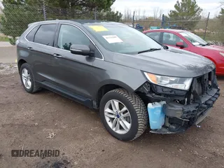 2016 Ford Edge SEL with VIN 2FMPK3J8XGBC40773, listed as a IAAI auction lot 42129409 with 169,836 mi miles. Bid and sale history available at carsss.com. Image 1.