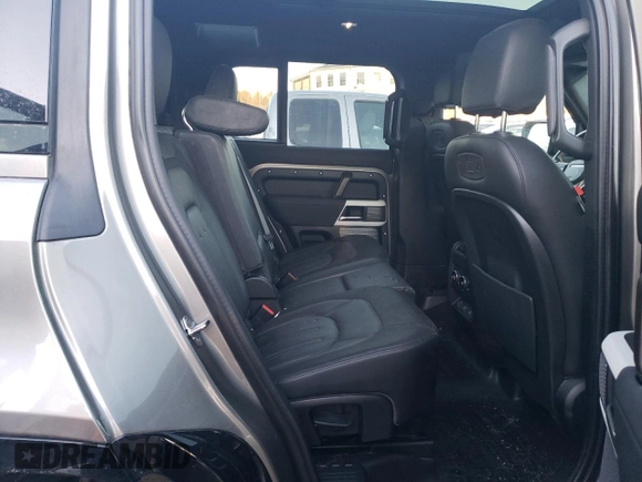 2021 Land Rover Defender with VIN SALE2ERU3M2053944, listed as a Copart auction lot 42467614 with 19,730 mi miles and . Bid and sale history available at DreamBid. Image 10.