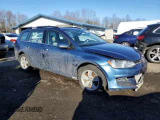 2015 Volkswagen Golf SportWagen TDI S with VIN 3VWCA7AU7FM503693, listed as a Copart auction lot 45897405 with 139,431 mi miles and Salvage Title. Bid and sale history available at carsss.com. Image 4.