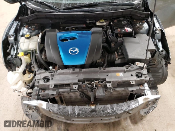 2013 Mazda 3 i Grand Touring with VIN JM1BL1W70D1758785, listed as a Copart auction lot 47968525 with 129,485 mi miles and Salvage Title. Bid and sale history available at carsss.com. Image 12.