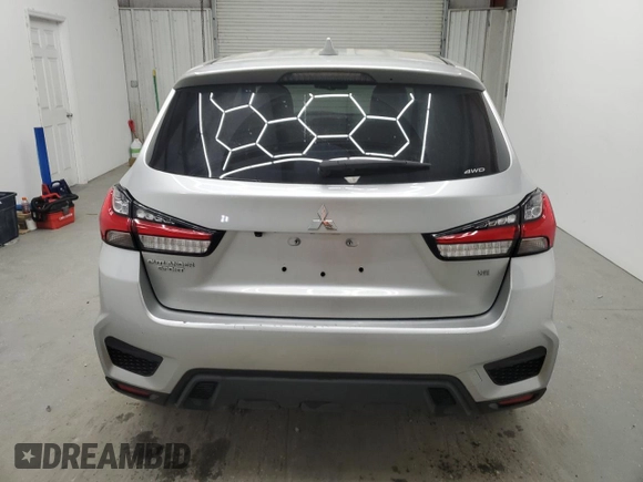2024 Mitsubishi Outlander Sport S with VIN JA4ARUAU5RU006914, listed as a Copart auction lot 52618065 with 28,013 mi miles and Salvage Title. Bid and sale history available at carsss.com. Image 6.