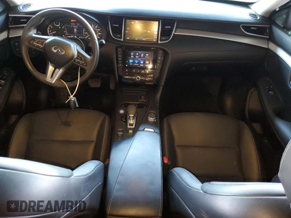 2019 Infiniti QX50 LUXE with VIN 3PCAJ5M18KF133319, listed as a Copart auction lot 50471885 with 69,485 mi miles and Salvage Title. Bid and sale history available at carsss.com. Image 8.