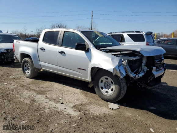 2019 Chevrolet Colorado 4WD LT with VIN 1GCGTCENXK1303618, listed as a Copart auction lot 46494555 with 80,904 mi miles and Salvage Title. Bid and sale history available at carsss.com. Image 4.