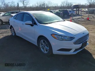2018 Ford Fusion SE with VIN 3FA6P0H75JR171339, listed as a IAAI auction lot 41445890 with 76,731 mi miles. Bid and sale history available at carsss.com. Image 1.