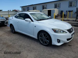 2013 Lexus IS 250 C with VIN JTHFF2C27D2528371, listed as a Copart auction lot 57607525 with 101,838 mi miles and Clean title. Bid and sale history available at DreamBid. Image 4.