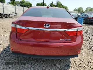 2014 Lexus ES 300h with VIN JTHBW1GG4E2050166, listed as a Copart auction lot 58517595 with 69,994 mi miles and Salvage title. Bid and sale history available at DreamBid. Image 6.