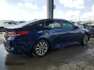 2018 Kia Optima LX with VIN 5XXGT4L33JG263649, listed as a Copart auction lot 52732685 with 110,390 mi miles and Salvage Title. Bid and sale history available at carsss.com. Image 3.