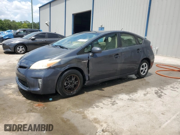 2012 Toyota Prius One with VIN JTDKN3DU2C1492800, listed as a Copart auction lot 54920115 with 152,894 mi miles and Salvage Title. Bid and sale history available at DreamBid. Image 1.
