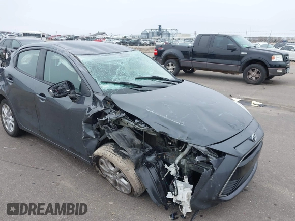 2018 Toyota Yaris with VIN 3MYDLBYV9JY321158, listed as a IAAI auction lot 41937684 with 85,020 mi miles and . Bid and sale history available at DreamBid. Image 6.