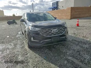2019 Ford Edge SEL with VIN 2FMPK3J92KBC74322, listed as a Copart auction lot 48760065 with 62,949 mi miles and Salvage title. Bid and sale history available at DreamBid. Image 12.