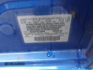 2015 Nissan Note SV with VIN 3N1CE2CP4FL394989, listed as a IAAI auction lot 42175087 with 37,262 mi miles and . Bid and sale history available at DreamBid. Image 9.