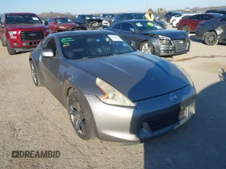 2010 Nissan 370Z Touring with VIN JN1AZ4EH6AM504887, listed as a IAAI auction lot 41292467 with 138,201 mi miles. Bid and sale history available at carsss.com. Image 1.