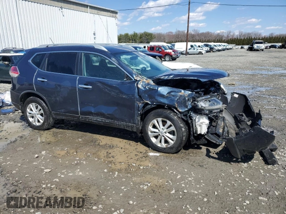 2015 Nissan Rogue SL z VIN 5N1AT2MV8FC915050, wystawiony jako Copart lot #50348105 z przebiegiem 123 072 mil mil oraz Szkoda całkowita • Salvage title. Historia ofert i sprzedaży dostępna na DreamBid. Obrazek 4.
