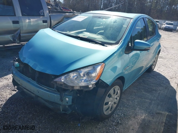 2012 Toyota Prius c One with VIN JTDKDTB3XC1029655, listed as a IAAI auction lot 41485440 with 118,600 mi miles. Bid and sale history available at carsss.com. Image 17.