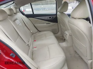2014 Infiniti Q50 Sport with VIN JN1BV7AR1EM701939, listed as a IAAI auction lot 42051058 with 142,258 mi miles and . Bid and sale history available at DreamBid. Image 8.