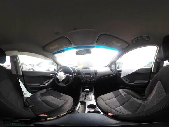 2016 Kia Forte LX with VIN KNAFK4A63G5576853, listed as a IAAI auction lot 41932765 with 77,655 mi miles. Bid and sale history available at carsss.com. Image 17.
