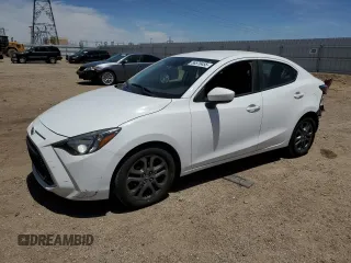 2019 Toyota Yaris L with VIN 3MYDLBYV3KY509238, listed as a Copart auction lot 56578455 with 127,109 mi miles and Salvage title. Bid and sale history available at DreamBid. Image 1.