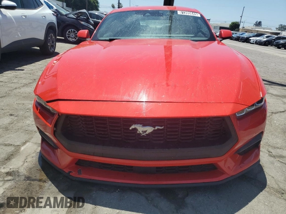 2024 Ford Mustang EcoBoost with VIN 1FA6P8TH5R5133459, listed as a Copart auction lot 61395845 with 27,489 mi miles and Salvage title. Bid and sale history available at DreamBid. Image 5.