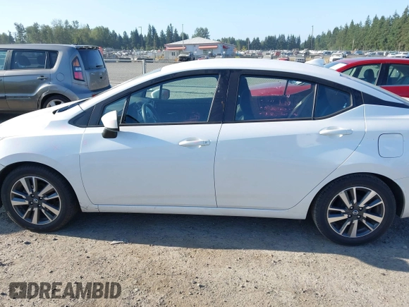2022 Nissan Versa SV with VIN 3N1CN8EV2NL861856, listed as a IAAI auction lot 42725796 with 44,431 mi miles and . Bid and sale history available at DreamBid. Image 14.
