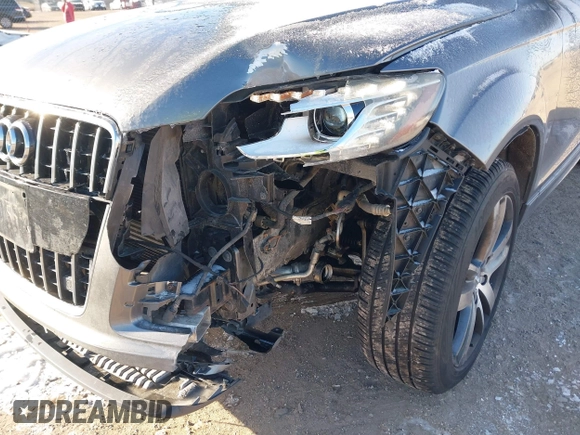 2015 Audi Q7 Premium Plus with VIN WA1LMAFE8FD029395, listed as a IAAI auction lot 41272971 with 110,525 mi miles and . Bid and sale history available at DreamBid. Image 6.