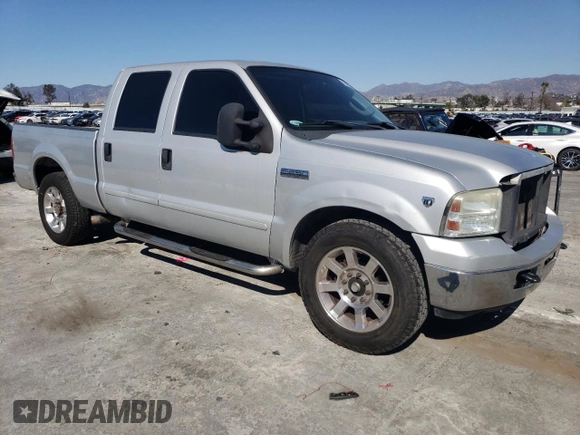 2005 Ford F-250 with VIN 1FTSW20Y35EB21950, listed as a Copart auction lot 45047195 with 190,951 mi miles and Salvage title. Bid and sale history available at DreamBid. Image 4.