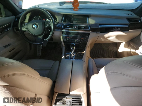 2014 BMW 7 Series ALPINA B7 with VIN WBAYE8C55ED135790, listed as a Copart auction lot 41574755 with 128,255 mi miles and Salvage Title. Bid and sale history available at carsss.com. Image 8.